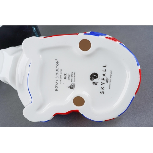 183 - Royal Doulton James Bond [Skyfall 2012] Bull dog `Jack` DD007 within its original box and slip case,... 