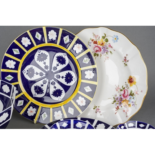 192 - A collection of Royal Crown Derby including Derby Posies dinner plate, bon bon dish, vase stamped, a... 