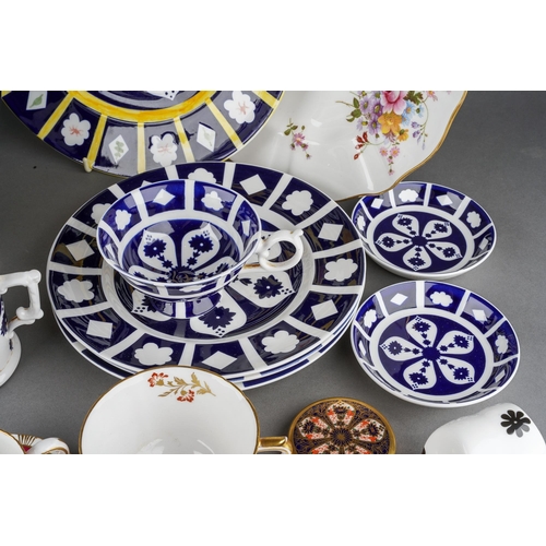 192 - A collection of Royal Crown Derby including Derby Posies dinner plate, bon bon dish, vase stamped, a... 