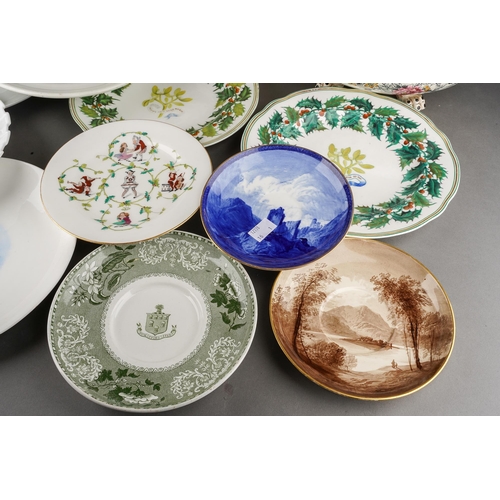 215 - Assorted Copeland to include:  
1, Tureen, printed and painted with Henley pattern, no. 2/1903, c. 1... 