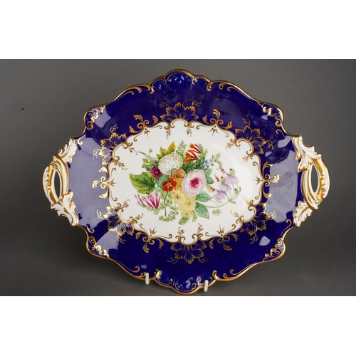 216 - A collection of early 19th Century Ridgway to include: 
1. a dessert dish, circa 1830, pattern no 94... 