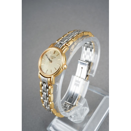 1286 - A Longines wristwatch. The circular dial signed 'Longines Swiss' approx case diameter 20.14mm, the w... 