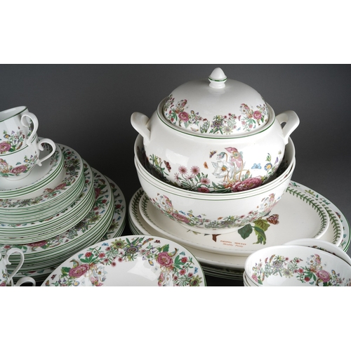 27 - A large collection of Portmerion China Summer Garland by Susan Williams-Ellis dinner and tea wares t... 