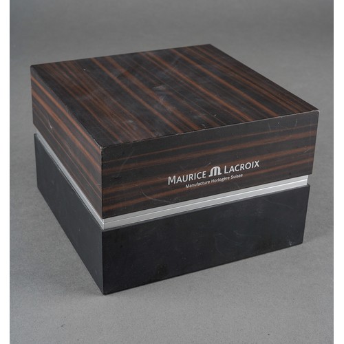 10 - A Maurice Lacroix watch box with two card sleeves, an instructions and a warranty, no watch (1)