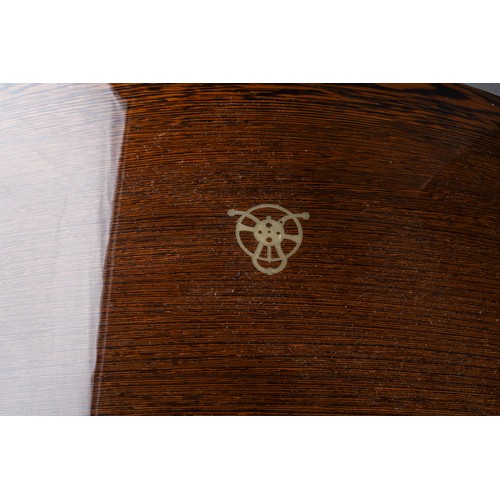 16 - A boxed Girard-Perregaux Haute Horologie domed rosewood finish automatic watch winder cabinet, hinge... 