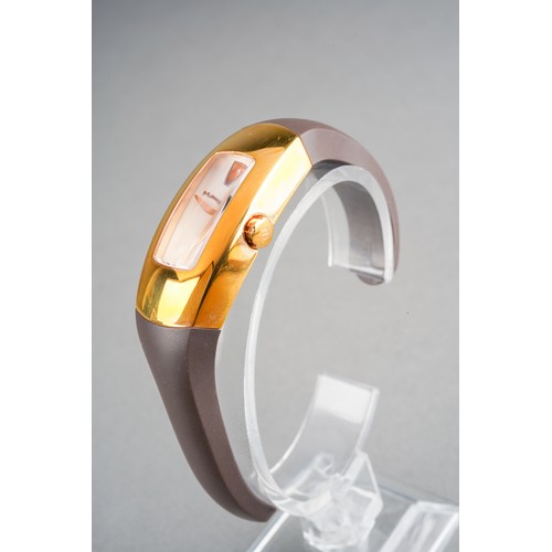 18 - A Maurice Lacroix stainless steel quartz wristwatch. The white dial with Arabic numerals and twelve ... 