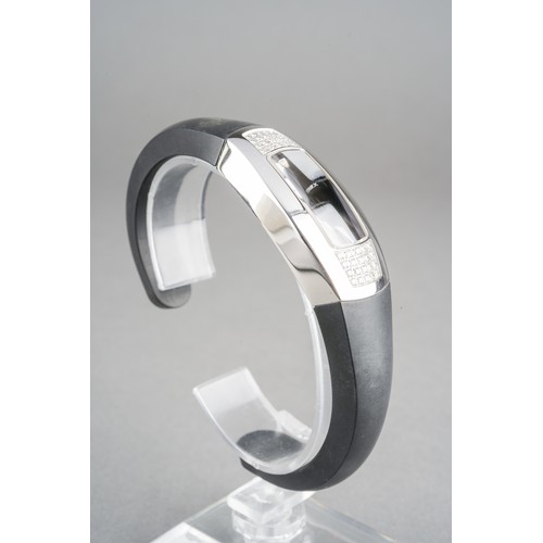 23 - A Maurice Lacroix 'Miss Universe' limited edition diamond set stainless steel quartz wristwatch. The... 