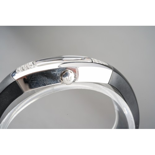 28 - A MAURICE LACROIX stainless steel limited edition 192/500 Diamonds [approx. 0.40ct] 'Miss Universe 2... 