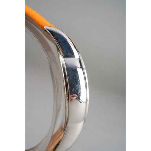 38 - MAURICE LACROIX Sphere SH1018 Manual Wind Gent's Wristwatch, white dial with silver batons, the reve... 