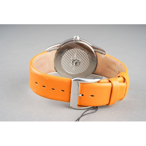 38 - MAURICE LACROIX Sphere SH1018 Manual Wind Gent's Wristwatch, white dial with silver batons, the reve... 
