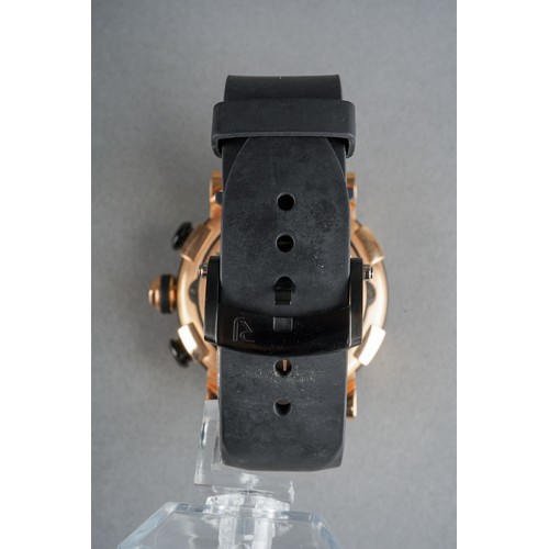 43 - A boxed limited edition Romain Jerome 18ct, stainless steel and titanium DNA of Famous Legends 