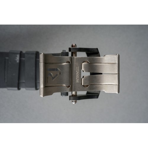 43 - A boxed limited edition Romain Jerome 18ct, stainless steel and titanium DNA of Famous Legends 