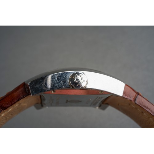 45 - A boxed Baume & Mercier Hampton Spirit gent's stainless steel automatic wrist watch on a branded bro... 
