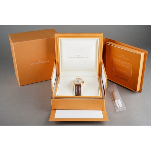 46 - A boxed Girrard-Perregaux Richville Quantieme Perpetual Calendar 18ct gold automatic gent's limited ... 