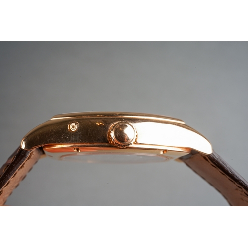 46 - A boxed Girrard-Perregaux Richville Quantieme Perpetual Calendar 18ct gold automatic gent's limited ... 