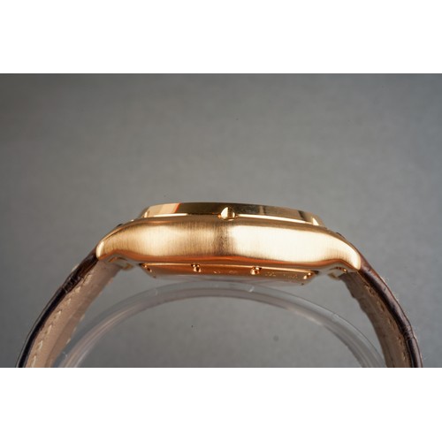 51 - An Ebel '1911' 18ct yellow gold automatic chronograph wristwatch.  The circular-shaped dial with lum... 