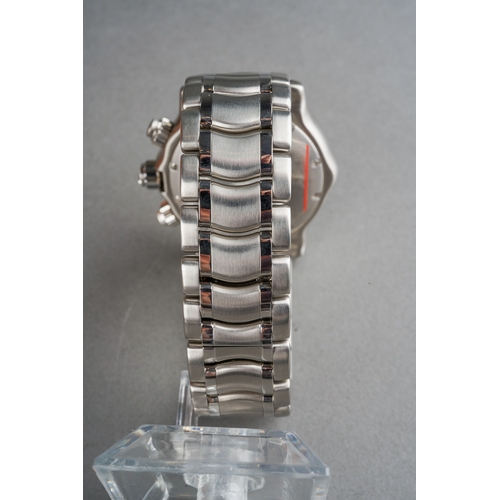 56 - An EBEL 1911 Discovery Automatic Stainless Steel Wristwatch, the reverse case numbered 9750L62  A198... 