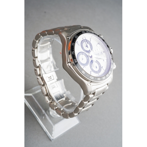 56 - An EBEL 1911 Discovery Automatic Stainless Steel Wristwatch, the reverse case numbered 9750L62  A198... 