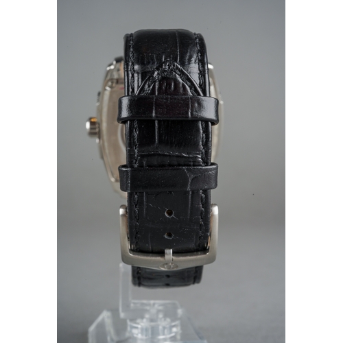 59 - A BULOVA BVA Series 21 Jewels Automatic Wristwatch, model 98A118, tonneau dial with subsidiary dials... 