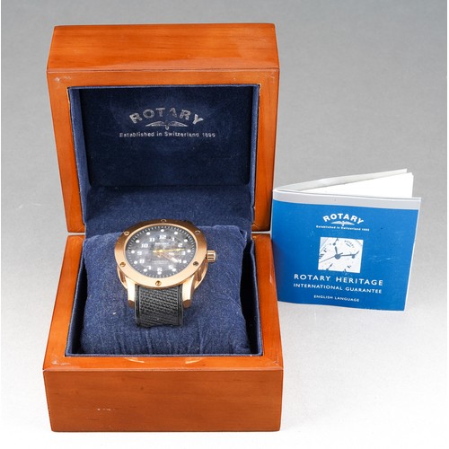 1 - A collection of nine wristwatches. To include a Rotary 'Editions 1895 Series 500' automatic wristwat... 