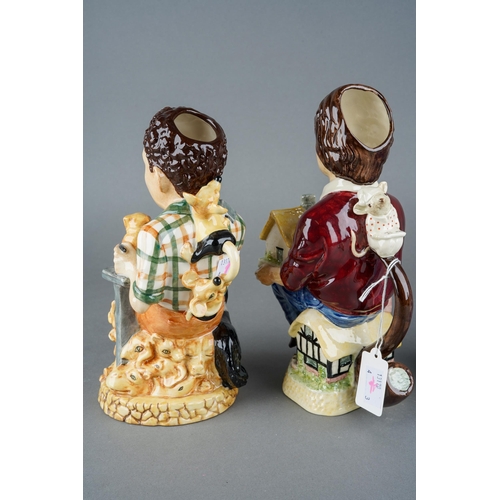 73 - Three Kevin Francis and Peggy Davis pottery designer toby jugs, comprising a limited edition Kevin F... 