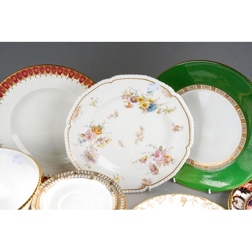 157 - Assorted Royal Crown Derby to include Prince Consort large bowl, 2nd quality, nine desert bowls and ... 