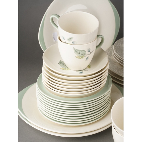 158 - Group of ceramics including a studio pottery ever by Alan Ward, signed to base and impressed monogra... 