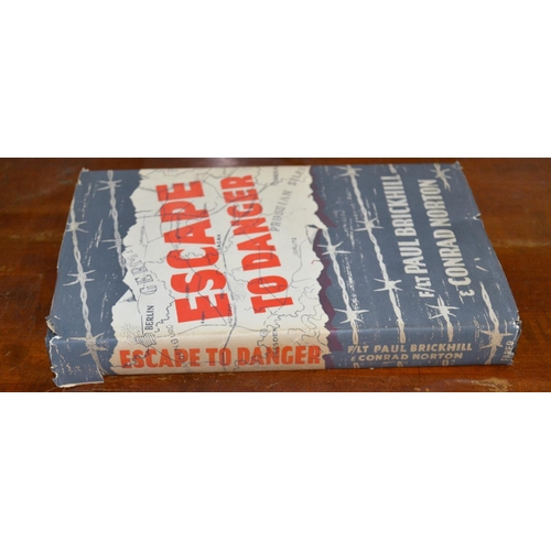 250 - Escape to Danger by F/LT Paul Brickhill & Conrad Norton 1949 - illustrated by Ley Kenyon - Published... 