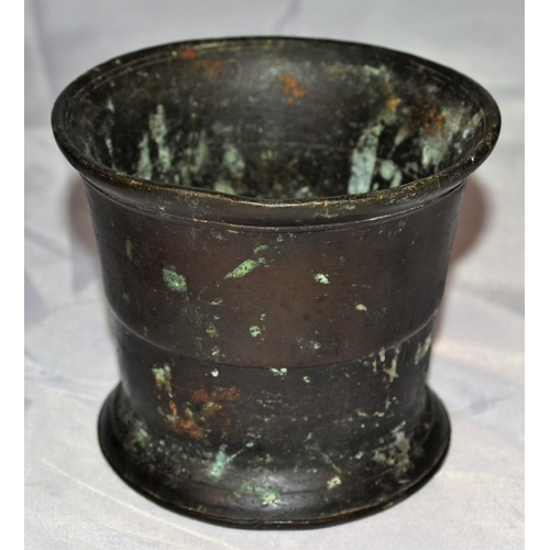 361 - An antique bronze mortar probably 17th or 18th century