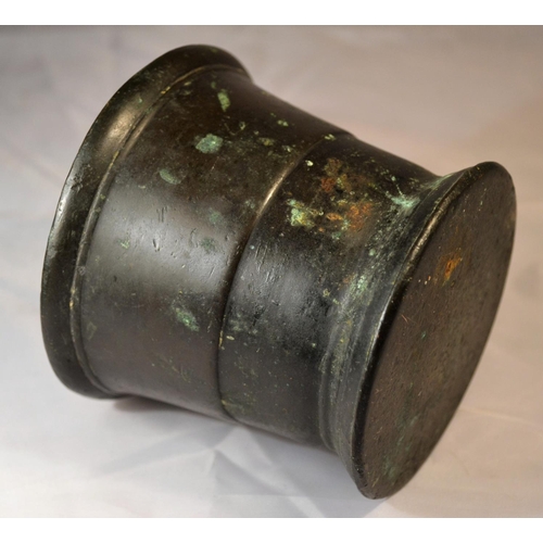 361 - An antique bronze mortar probably 17th or 18th century