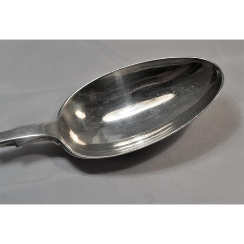 322 - A silver serving spoon - London 1898 by Josiah Williams & Co - 2.68 ozt - 8.75