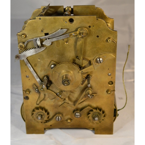 242 - A rare antique Double Fusee clock movement probably originally from a Bracket clock