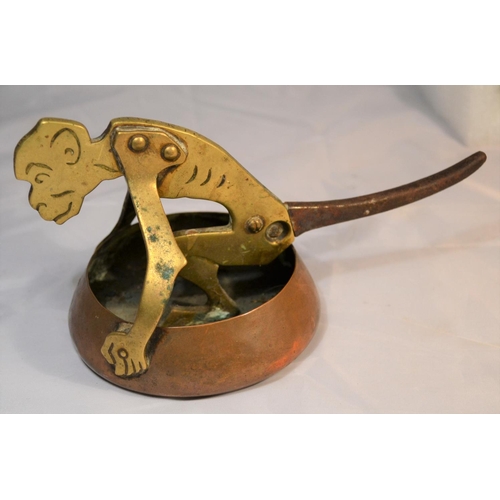 356 - A Brass Monkey Cigar Cutter designed by Ignatius Taschner c.1900