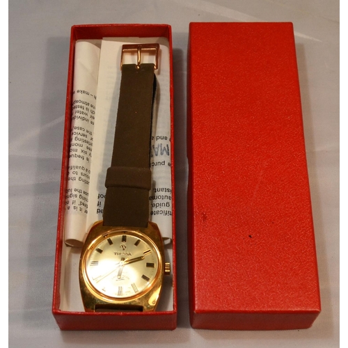 395 - A vintage laser beam watch by Tressa