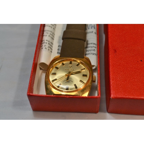 395 - A vintage laser beam watch by Tressa