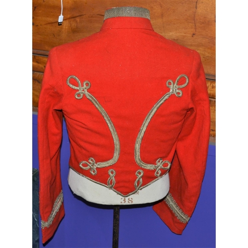 125 - A rare 19th century Hussars jacket, coatee or tunic - believed to be that of a Captain c.1870