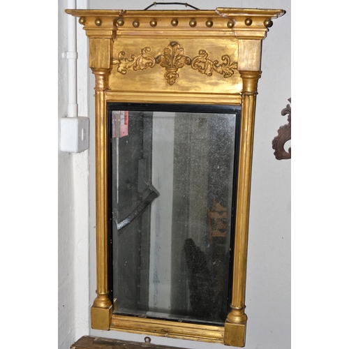 501 - A 19th Century gilt Pier wall mirror - 33