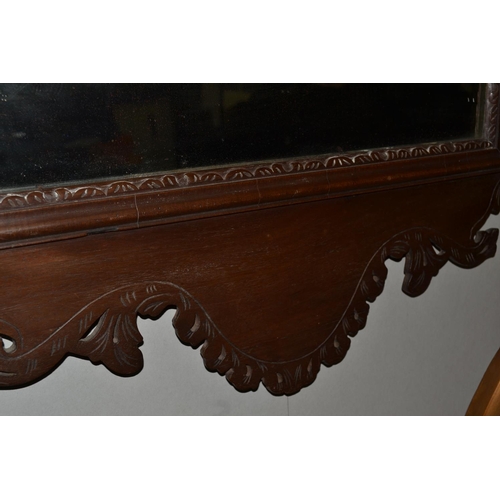 503 - A vintage fretwork wall mirror in the Georgian style - 43