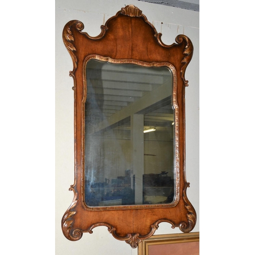 505 - A 19th century fretwork mirror - 40