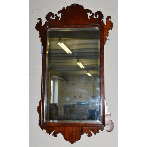 506 - A 19th Century fretwork mirror in the style of Chippendale - 36