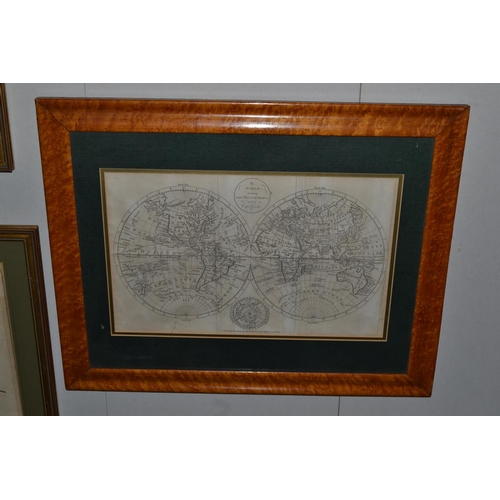 543 - Rare antique map - The World including the Discoveries made by Captain Cook Copper engraving publish... 