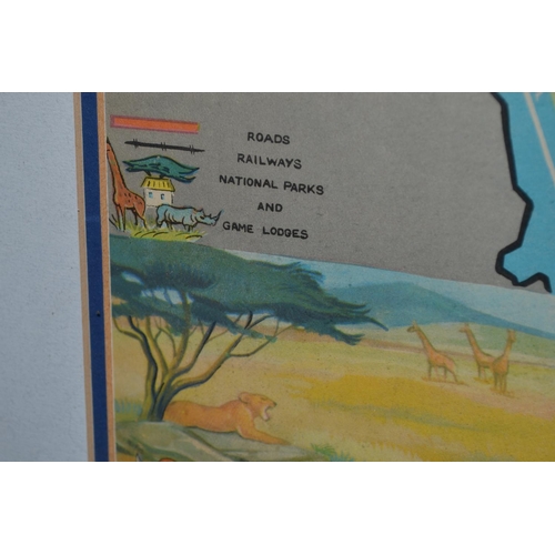 551 - A 1960's poster advertising East Africa travel - designed by J.Mckenzie - 30