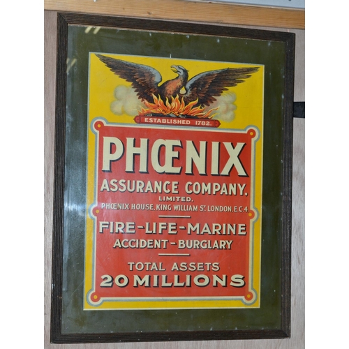 552 - An early 20th century advert for Phoenix insurance - 26