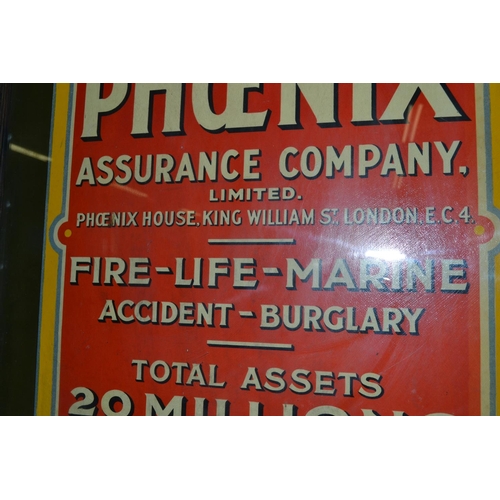 552 - An early 20th century advert for Phoenix insurance - 26