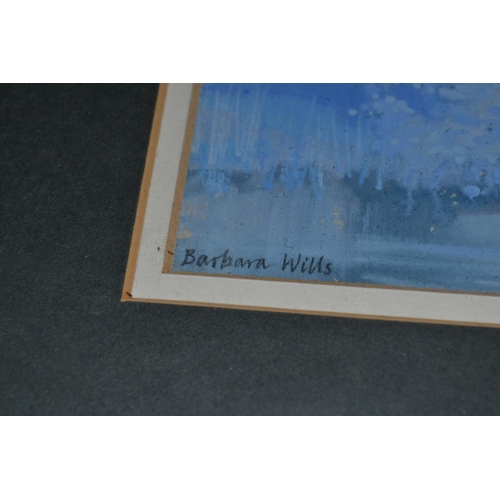 570 - Barbara Wills - A watercolour of a Cornish pond 