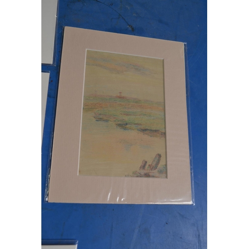 572 - SJ Lamorna Birch (1869-1955) - 7 Newlyn School sketches attributed to the artist - assorted small si... 