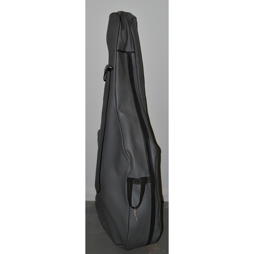 220 - An Andreas Zeller for Stentor 1/8th size Double Bass in case with bow - Overall height 57