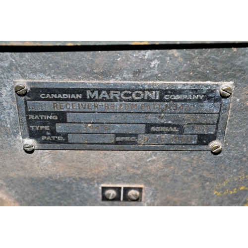 131 - A vintage Marconi receiver - possibly military