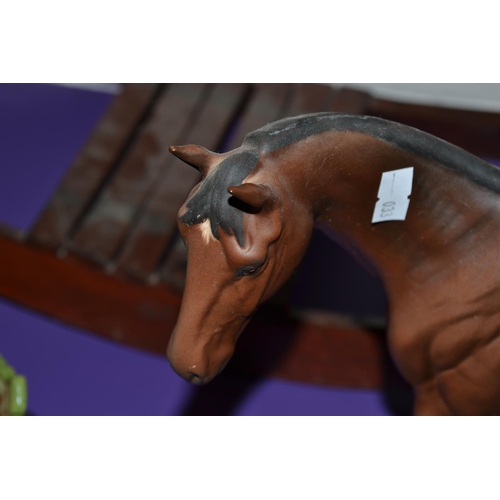 173 - 2 Beswick models of race horses - Troy & Mill Reef