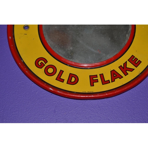 209 - An interesting Wills Gold Flake advertising mirror